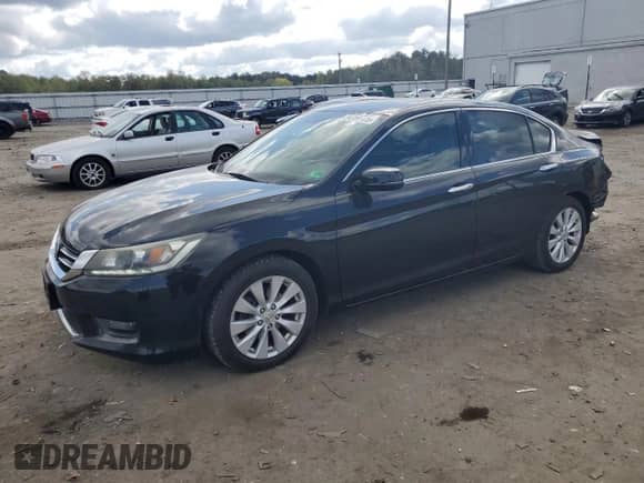 2015 Honda Accord EX-L с VIN 1HGCR3F8XFA015806, выставлен на аукционе Copart как лот 84759725 с пробегом 142 331 миль миль и Списание • Salvage title. История ставок и продаж доступна на DreamBid. Изображение 1.