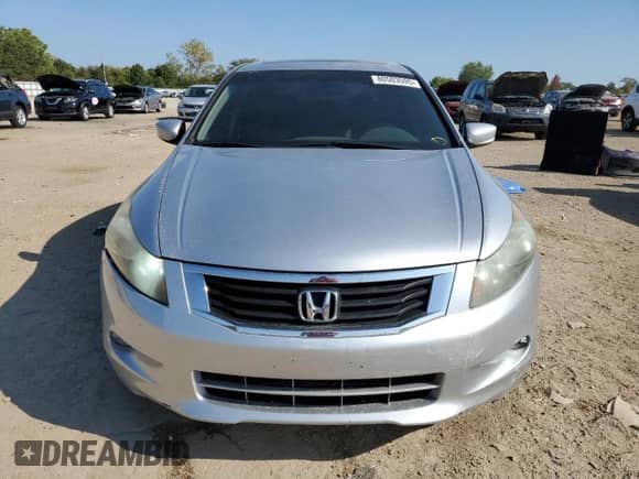 2009 Honda Accord EX-L with VIN 1HGCP36829A021707, listed as a Copart auction lot 80503595 with 158,399 mi miles and Salvage title. Bid and sale history available at DreamBid. Image 5.
