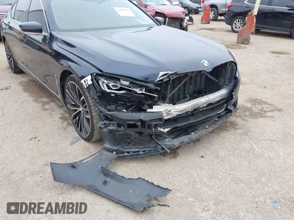 2020 BMW 7 Series 740i with VIN WBA7T2C0XLGL17192, listed as a IAAI auction lot 41499724 with 80,783 mi miles and . Bid and sale history available at DreamBid. Image 6.