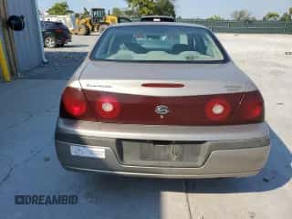 2003 Chevrolet Impala с VIN 2G1WF52EX39364783, выставлен на аукционе Copart как лот 81886965 с пробегом 274 370 миль миль и Списание • Salvage title. История ставок и продаж доступна на DreamBid. Изображение 6.