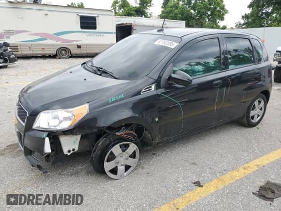 2009 Chevrolet Aveo 1LT с VIN KL1TD66E19B646406, выставлен на аукционе Copart как лот 62762095 с пробегом Не указан миль и Списание • Salvage title. История ставок и продаж доступна на DreamBid. Изображение 1.