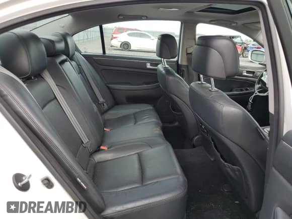 2012 Hyundai Genesis 3.8L z VIN KMHGC4DD2CU176292, wystawiony jako Copart lot #65655314 z przebiegiem 115 196 mil mil oraz Szkoda całkowita • Salvage title. Historia ofert i sprzedaży dostępna na DreamBid. Obrazek 10.