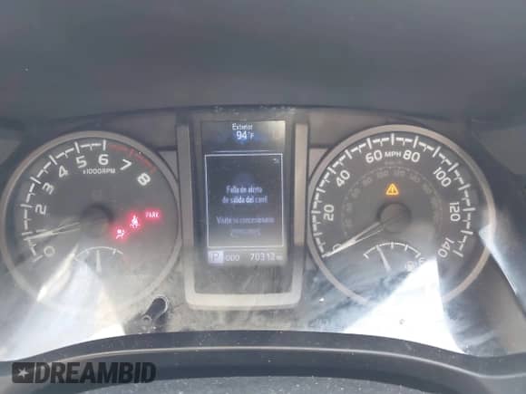 2019 Toyota Tacoma SR с VIN 3TMCZ5AN2KM255467, выставлен на аукционе IAAI как лот 43073470 с пробегом 70 312 миль миль и . История ставок и продаж доступна на DreamBid. Изображение 7.