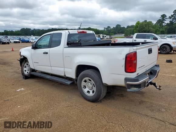 2022 Chevrolet Colorado 2WD Work Truck z VIN 1GCHSBEA7N1272511, wystawiony jako Copart lot #59043315 z przebiegiem 58 334 mil mil oraz Szkoda całkowita • Salvage title. Historia ofert i sprzedaży dostępna na DreamBid. Obrazek 2.