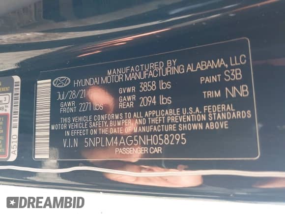 2022 Hyundai Elantra SEL с VIN 5NPLM4AG5NH058295, выставлен на аукционе IAAI как лот 43399544 с пробегом 44 397 миль миль и . История ставок и продаж доступна на DreamBid. Изображение 9.