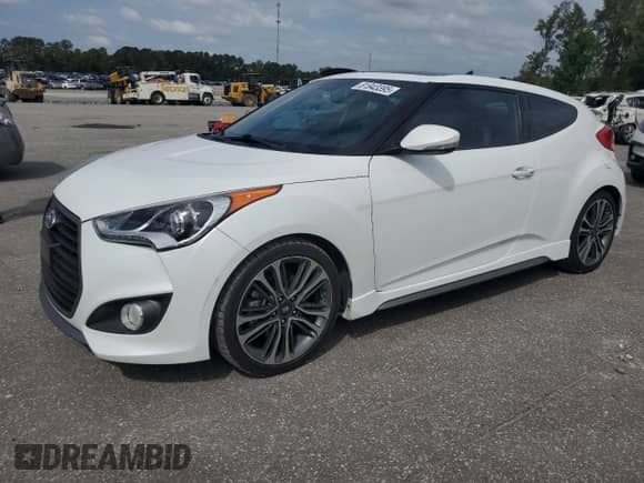 2016 Hyundai Veloster Turbo с VIN KMHTC6AE7GU292343, выставлен на аукционе Copart как лот 81943395 с пробегом 71 718 миль миль и Списание • Salvage title. История ставок и продаж доступна на DreamBid. Изображение 1.