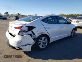 2020 Hyundai Elantra SEL z VIN 5NPD84LF0LH580648, wystawiony jako Copart lot #89703475 z przebiegiem 46 653 mil mil oraz Szkoda całkowita • Salvage title. Historia ofert i sprzedaży dostępna na DreamBid. Obrazek 3.