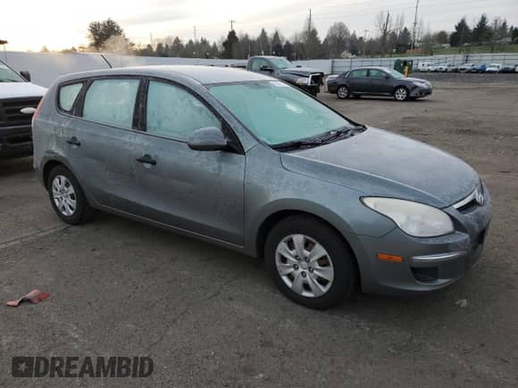 2010 Hyundai Elantra GLS with VIN KMHDB8AE6AU053344, listed as a Copart auction lot 89392375 with 121,778 mi miles and Salvage title. Bid and sale history available at DreamBid. Image 4.