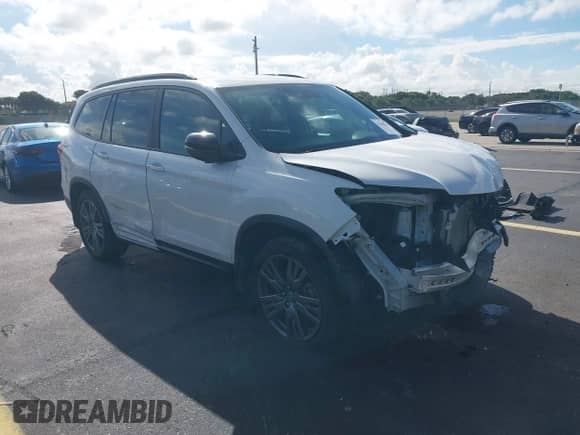 2022 Honda Pilot Sport с VIN 5FNYF6H34NB082553, выставлен на аукционе IAAI как лот 43299151 с пробегом 40 160 миль миль и . История ставок и продаж доступна на DreamBid. Изображение 1.