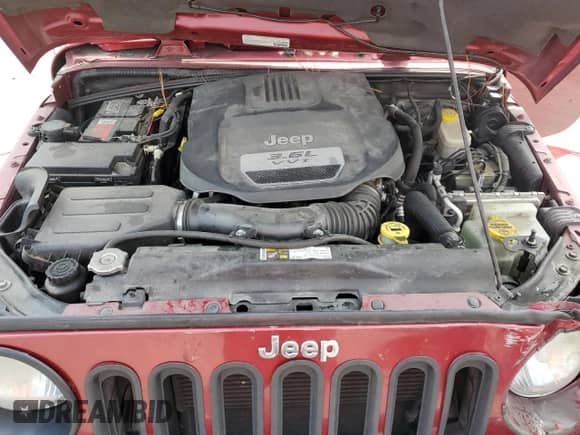 2013 Jeep Wrangler Moab with VIN 1C4AJWBG3DL561456, listed as a Copart auction lot 80524585 with 145,049 mi miles and Salvage title. Bid and sale history available at DreamBid. Image 11.