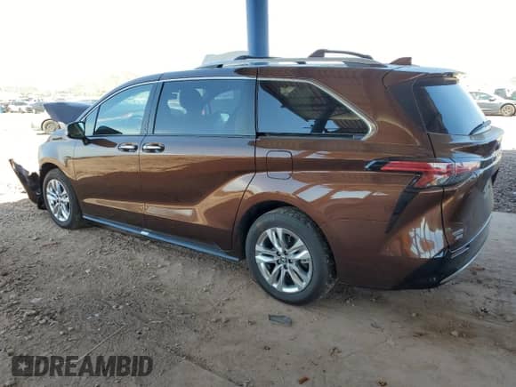 2023 Toyota Sienna Limited с VIN 5TDZSKFC6PS107995, выставлен на аукционе Copart как лот 68572515 с пробегом 26 262 миль миль и Списание • Salvage title. История ставок и продаж доступна на DreamBid. Изображение 2.