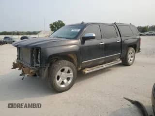 2014 Chevrolet Silverado 1500 LTZ with VIN 3GCUKSEC3EG299495, listed as a Copart auction lot 71632065 with 221,762 mi miles and Salvage title. Bid and sale history available at DreamBid. Image 1.