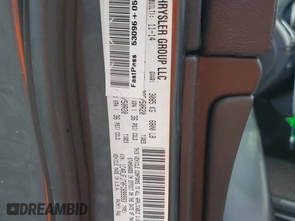 2015 Jeep Grand Cherokee Summit с VIN 1C4RJFJT0FC699993, выставлен на аукционе Copart как лот 81161655 с пробегом 143 214 миль миль и Чистый • Clean title. История ставок и продаж доступна на DreamBid. Изображение 13.
