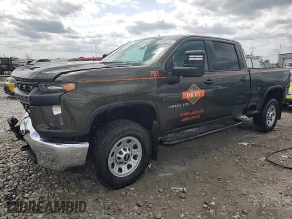 2023 Chevrolet Silverado 3500HD Work Truck с VIN 1GC4YSE75PF159678, выставлен на аукционе Copart как лот 65063784 с пробегом 34 408 миль миль и Списание • Salvage title. История ставок и продаж доступна на DreamBid. Изображение 1.