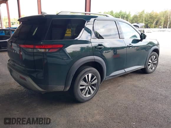 2023 Nissan Pathfinder SL with VIN 5N1DR3CC5PC243225, listed as a IAAI auction lot 43168471 with 47,606 mi miles and . Bid and sale history available at DreamBid. Image 4.