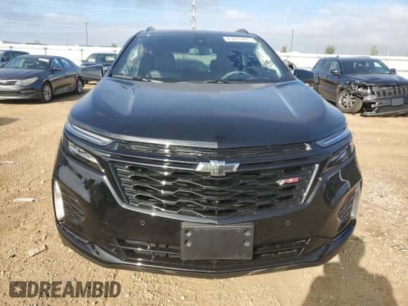 2024 Chevrolet Equinox RS with VIN 3GNAXWEG5RL322956, listed as a Copart auction lot 83829405 with 8,340 mi miles and Salvage title. Bid and sale history available at DreamBid. Image 5.