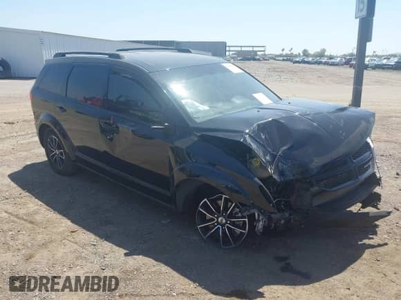 2018 Dodge Journey SE with VIN 3C4PDCAB4JT260667, listed as a IAAI auction lot 42448634 with 126,373 mi miles and . Bid and sale history available at DreamBid. Image 6.