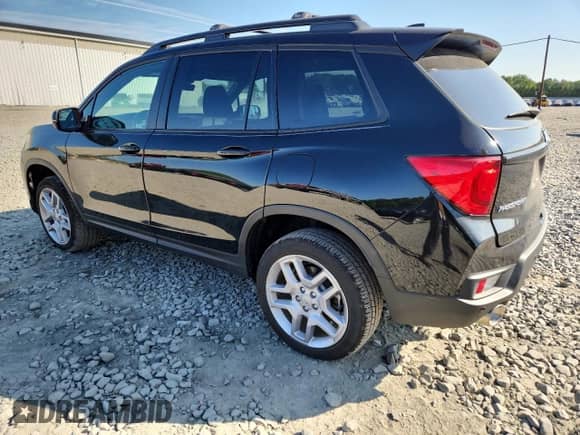 2024 Honda Passport EX-L with VIN 5FNYF8H5XRB013031, listed as a Copart auction lot 67055115 with 11,363 mi miles and Salvage title. Bid and sale history available at DreamBid. Image 2.