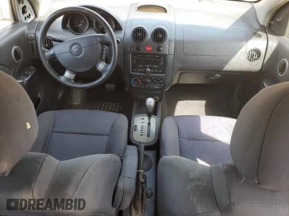 2007 Chevrolet Aveo LS с VIN KL1TD666X7B758207, выставлен на аукционе Copart как лот 71223054 с пробегом Не указан миль и Чистый • Clean title. История ставок и продаж доступна на DreamBid. Изображение 8.