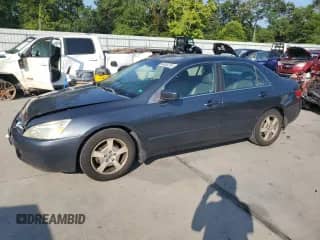 2005 Honda Accord with VIN JHMCN36485C000374, listed as a Copart auction lot 64803235 with 245,155 mi miles and Salvage title. Bid and sale history available at DreamBid. Image 1.