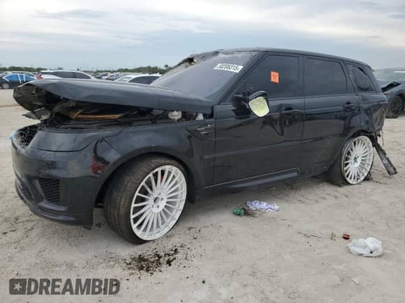 2020 Land Rover Range Rover Sport HSE Dynamic с VIN SALWR2SE7LA711142, выставлен на аукционе Copart как лот 50208315 с пробегом Не указан миль и На запчасти • Non repairable. История ставок и продаж доступна на DreamBid. Изображение 1.