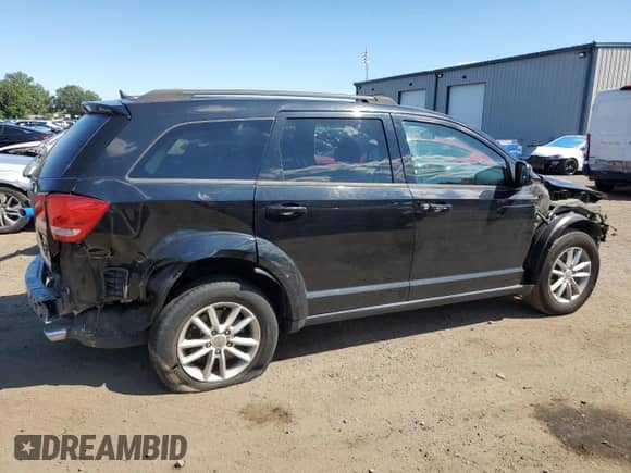 2017 Dodge Journey SXT with VIN 3C4PDDBGXHT528972, listed as a Copart auction lot 70225365 with 109,081 mi miles and Salvage title. Bid and sale history available at DreamBid. Image 3.