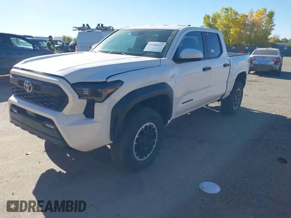 2024 Toyota Tacoma SR5 with VIN 3TYLB5JN9RT004030, listed as a IAAI auction lot 43486815 with 27,397 mi miles and . Bid and sale history available at DreamBid. Image 2.