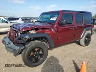 2022 Jeep Wrangler Unlimited High Tide z VIN 1C4HJXDG6NW105825, wystawiony jako Copart lot #84442124 z przebiegiem 20 108 mil mil oraz Szkoda całkowita • Salvage title. Historia ofert i sprzedaży dostępna na DreamBid. Obrazek 1.
