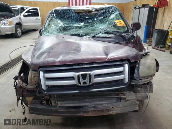 2008 Honda Pilot EX с VIN 5FNYF18408B026805, выставлен на аукционе Copart как лот 66249775 с пробегом 170 652 миль миль и Чистый • Clean title. История ставок и продаж доступна на DreamBid. Изображение 5.