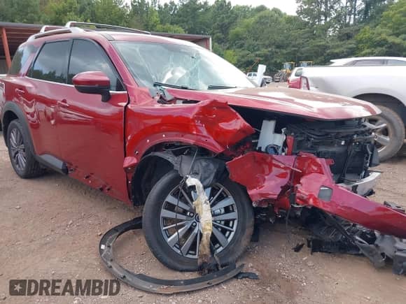 2024 Nissan Pathfinder SL с VIN 5N1DR3CB0RC224995, выставлен на аукционе IAAI как лот 42944305 с пробегом 31 457 миль миль и . История ставок и продаж доступна на DreamBid. Изображение 1.