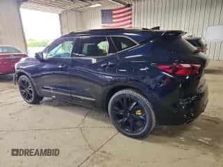 2020 Chevrolet Blazer RS с VIN 3GNKBKRS0LS721961, выставлен на аукционе Copart как лот 82173095 с пробегом 72 860 миль миль и На запчасти • Non repairable. История ставок и продаж доступна на DreamBid. Изображение 2.