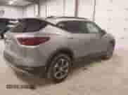 2025 Chevrolet Blazer LT with VIN 3GNKBCR49SS113118, listed as a IAAI auction lot 42039191 with 15,711 mi miles and . Bid and sale history available at DreamBid. Image 4.