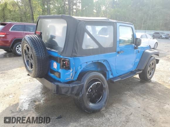 2012 Jeep Wrangler Sport с VIN 1C4AJWAG3CL144015, выставлен на аукционе Copart как лот 50969705 с пробегом 93 417 миль миль и Списание • Salvage title. История ставок и продаж доступна на DreamBid. Изображение 3.