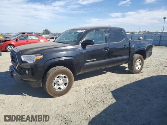 2022 Toyota Tacoma SR with VIN 3TYAX5GN2NT054908, listed as a Copart auction lot 80919855 with 68,293 mi miles and Salvage title. Bid and sale history available at DreamBid. Image 1.