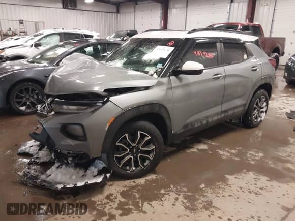 2023 Chevrolet TrailBlazer ACTIV with VIN KL79MSSL7PB080388, listed as a IAAI auction lot 41629280 with 25,870 mi miles and . Bid and sale history available at DreamBid. Image 2.