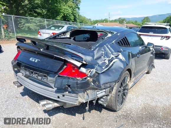 2020 Ford Mustang GT with VIN 1FA6P8CF0L5129261, listed as a IAAI auction lot 42664085 with 45,213 mi miles and . Bid and sale history available at DreamBid. Image 13.