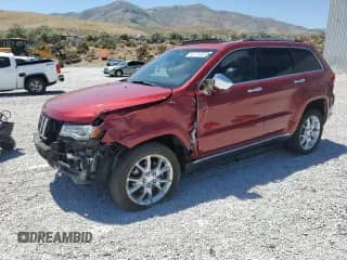 2014 Jeep Grand Cherokee Summit с VIN 1C4RJFJT2EC159852, выставлен на аукционе Copart как лот 64775585 с пробегом 99 905 миль миль и Списание • Salvage title. История ставок и продаж доступна на DreamBid. Изображение 1.