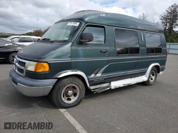 1999 Dodge Cargo Conversion with VIN 2B6HB11Y0XK505623, listed as a Copart auction lot 71873994 with 69,806 mi miles and Non repairable. Bid and sale history available at DreamBid. Image 1.