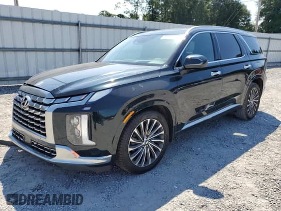 2023 Hyundai Palisade Calligraphy with VIN KM8R74GEXPU541339, listed as a Copart auction lot 80321405 with 70,219 mi miles and Salvage title. Bid and sale history available at DreamBid. Image 1.