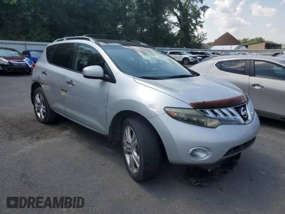 2009 Nissan Murano S z VIN JN8AZ18WX9W108178, wystawiony jako Copart lot #66948535 z przebiegiem 130 739 mil mil oraz Szkoda całkowita • Salvage title. Historia ofert i sprzedaży dostępna na DreamBid. Obrazek 4.