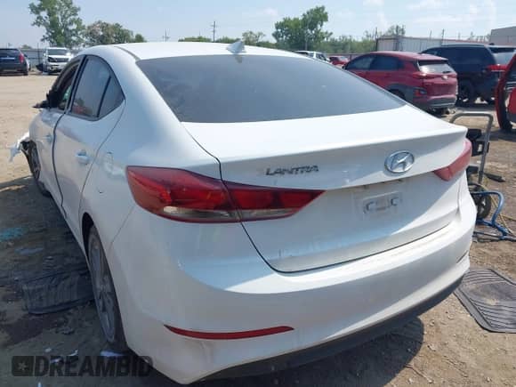 2017 Hyundai Elantra Limited with VIN 5NPD84LF8HH036972, listed as a IAAI auction lot 43220763 with Not provided miles and . Bid and sale history available at DreamBid. Image 3.
