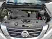 2018 Nissan Pathfinder SV with VIN 5N1DR2MN2JC617758, listed as a Copart auction lot 68208035 with 127,075 mi miles and Salvage title. Bid and sale history available at DreamBid. Image 12.