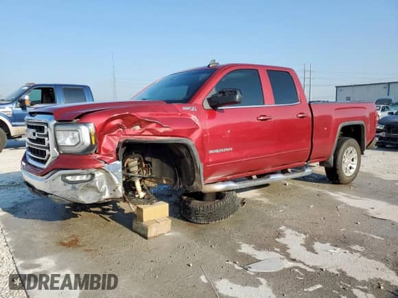 2018 GMC Sierra 1500 SLE с VIN 1GTV2MEC4JZ228929, выставлен на аукционе Copart как лот 67191185 с пробегом Не указан миль и Списание • Salvage title. История ставок и продаж доступна на DreamBid. Изображение 1.