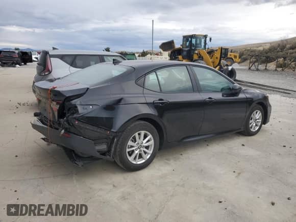 2025 Toyota Camry LE с VIN 4T1DAACK2SU587570, выставлен на аукционе Copart как лот 89838345 с пробегом 13 650 миль миль и Чистый • Clean title. История ставок и продаж доступна на DreamBid. Изображение 3.