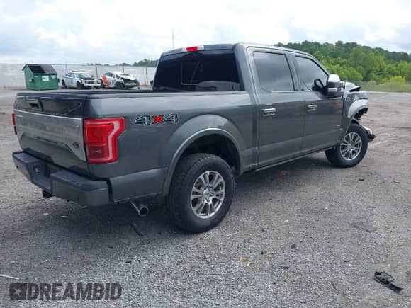 2015 Ford F-150 Platinum with VIN 1FTEW1EG5FFA22758, listed as a IAAI auction lot 42709555 with 138,475 mi miles and . Bid and sale history available at DreamBid. Image 4.
