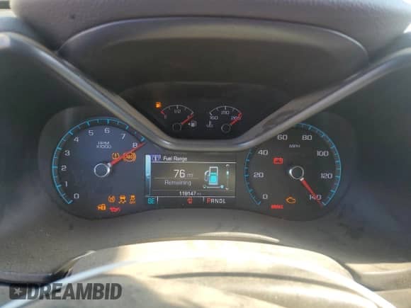 2018 Chevrolet Colorado 4WD Z71 with VIN 1GCGTDEN2J1176318, listed as a Copart auction lot 71441065 with 119,147 mi miles and Salvage title. Bid and sale history available at DreamBid. Image 9.