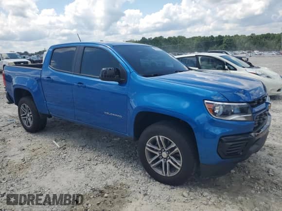 2021 Chevrolet Colorado 2WD Work Truck с VIN 1GCGSBEA1M1253365, выставлен на аукционе Copart как лот 66884955 с пробегом 85 357 миль миль и Чистый • Clean title. История ставок и продаж доступна на DreamBid. Изображение 4.