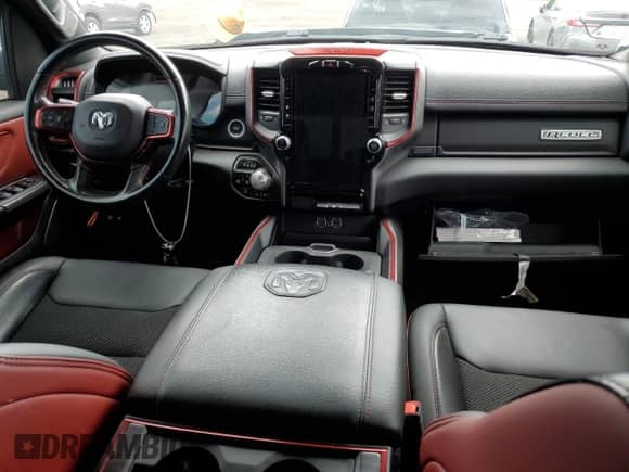 2023 Ram 1500 Rebel with VIN 1C6SRFLT9PN590999, listed as a Copart auction lot 63325355 with 82,896 mi miles and Salvage title. Bid and sale history available at DreamBid. Image 8.