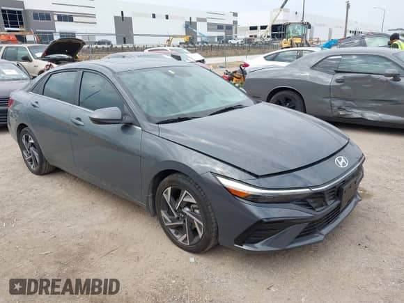 2024 Hyundai Elantra SEL с VIN KMHLS4DGXRU761920, выставлен на аукционе IAAI как лот 43064401 с пробегом 14 433 миль миль и . История ставок и продаж доступна на DreamBid. Изображение 1.