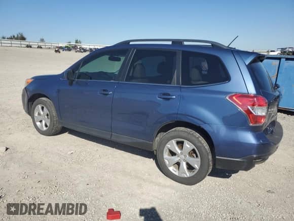 2014 Subaru Forester Limited with VIN JF2SJAJC5EH452332, listed as a Copart auction lot 85385205 with 143,271 mi miles and Salvage title. Bid and sale history available at DreamBid. Image 2.